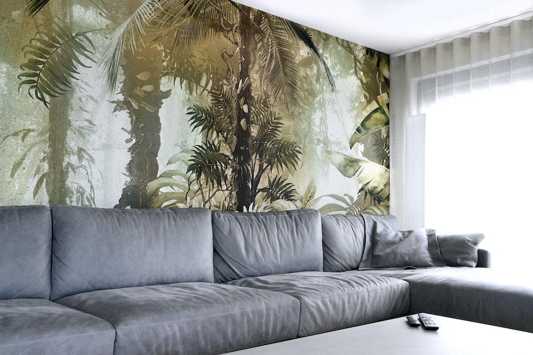 Maler Bonn: Wand mit Designtapete