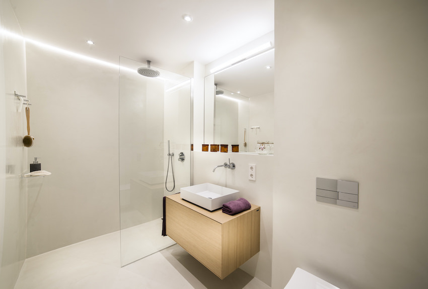 Maler Bonn: Beispiel für ein fugenloses Badezimmer