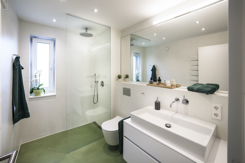 Maler Bonn: Fugenlose Bäder und Designspachtelböden.